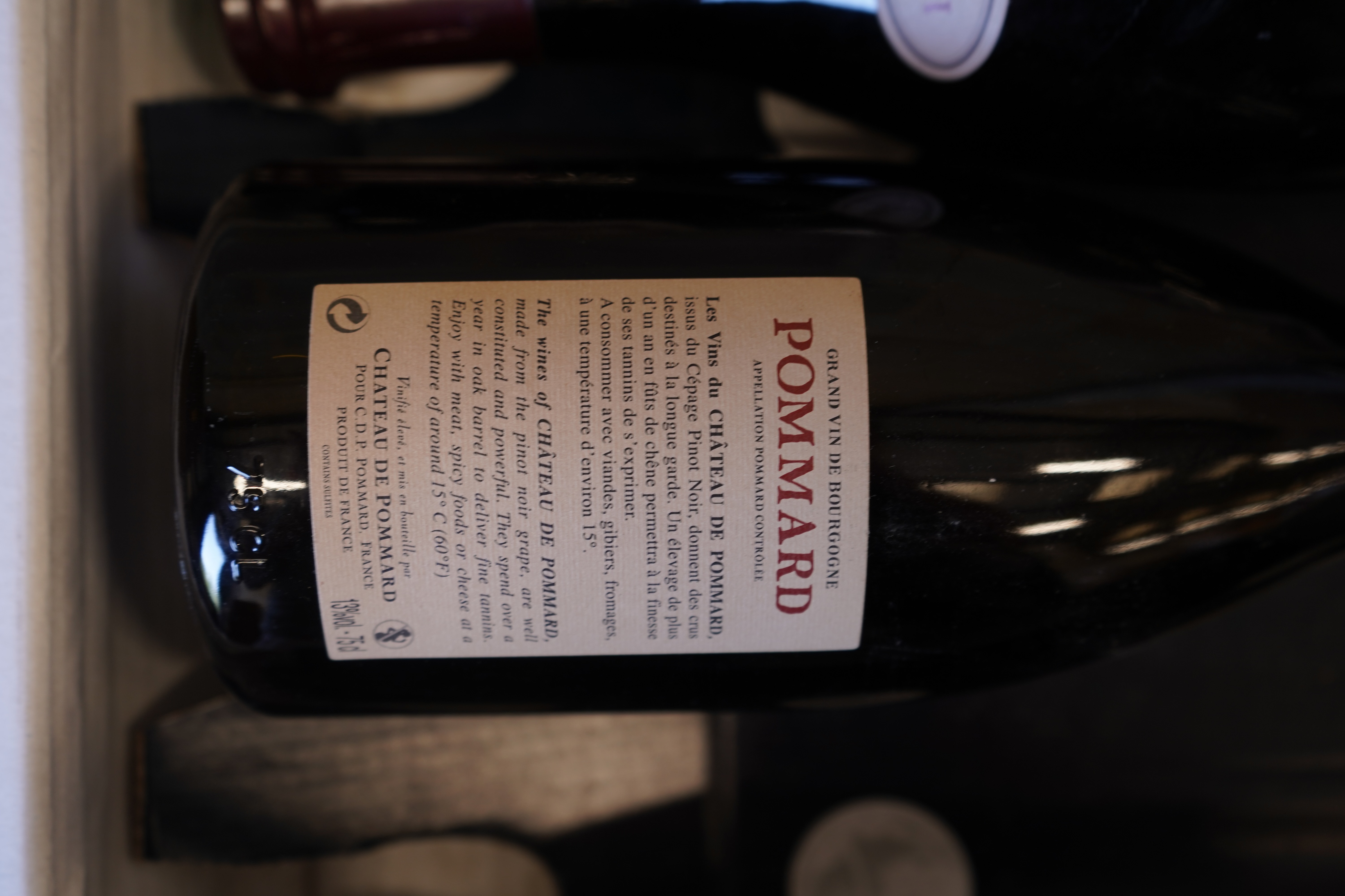 Château de Pommard, Grand Vin du Chateau de Pommard, Famille Giraud, 1997